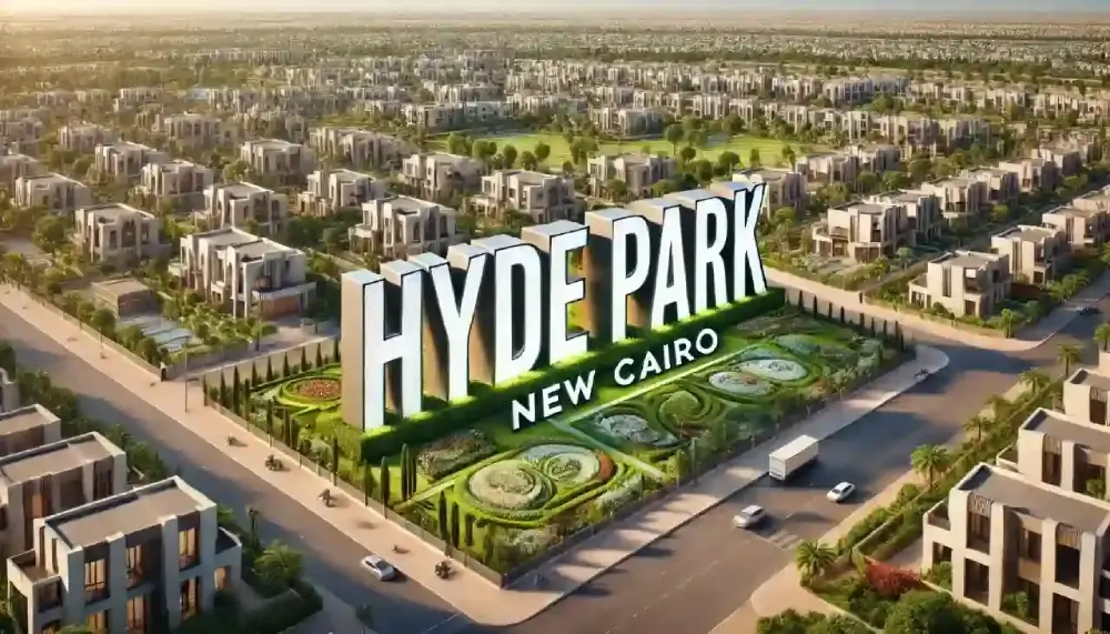 الموقع العام لمشروع Hyde Park Central New Cairo