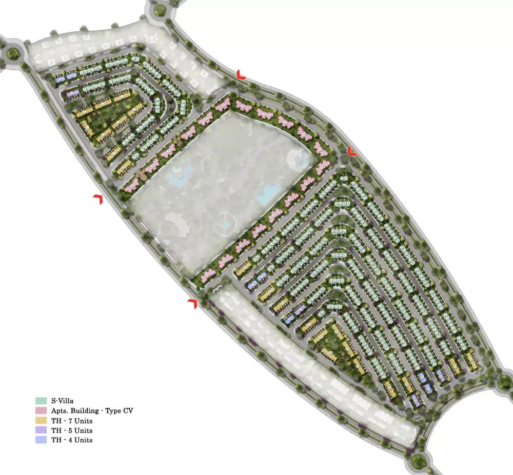Sarai Compound location on Cairo Suez Road
