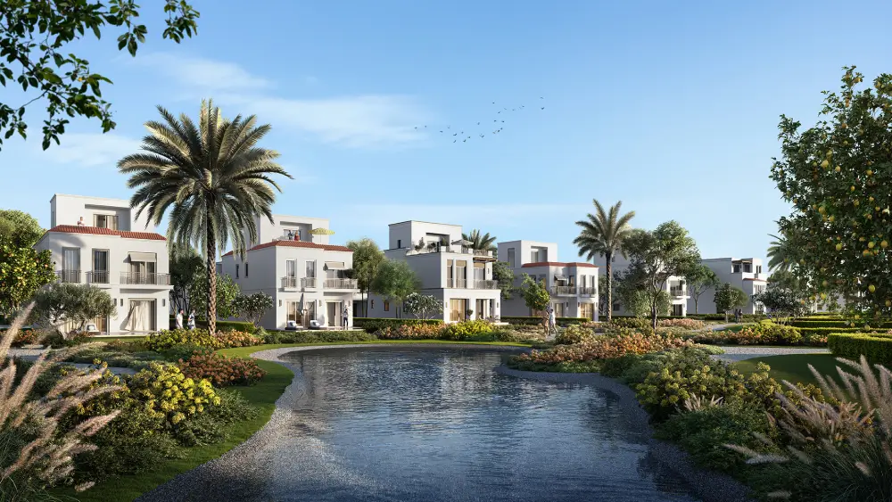 Mivida Gardens Mostakbal City residential buildings