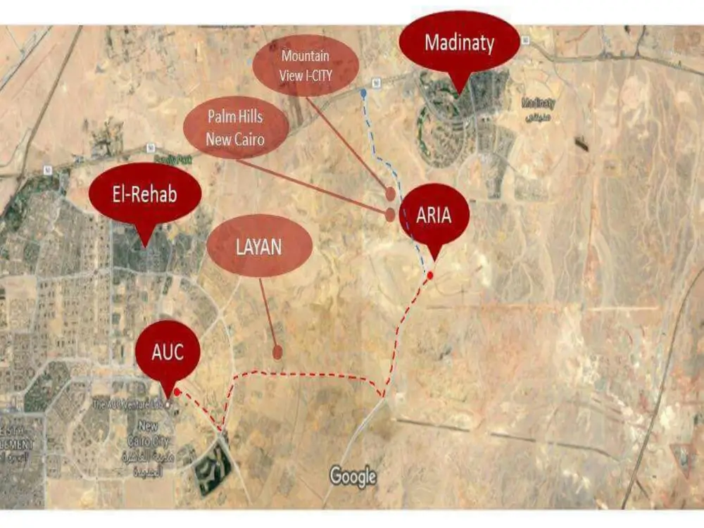 Aria Sabbour master plan in Mostakbal City