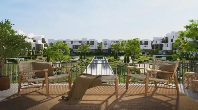 Townhouse units in Scenes Mostakbal City Egypt