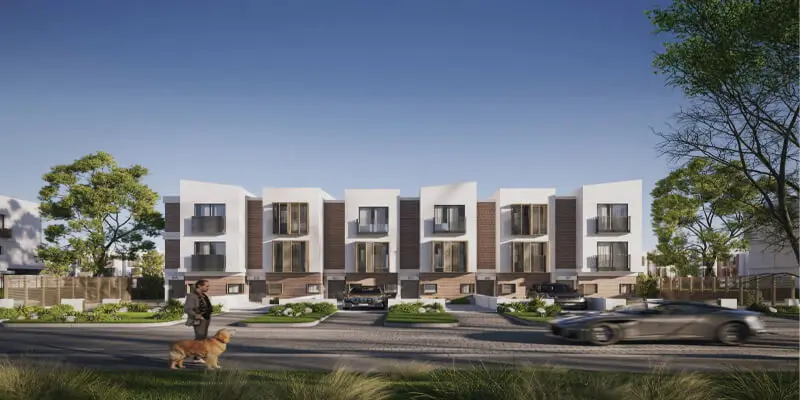 Scenes Mostakbal City compound by Tatweer Misr