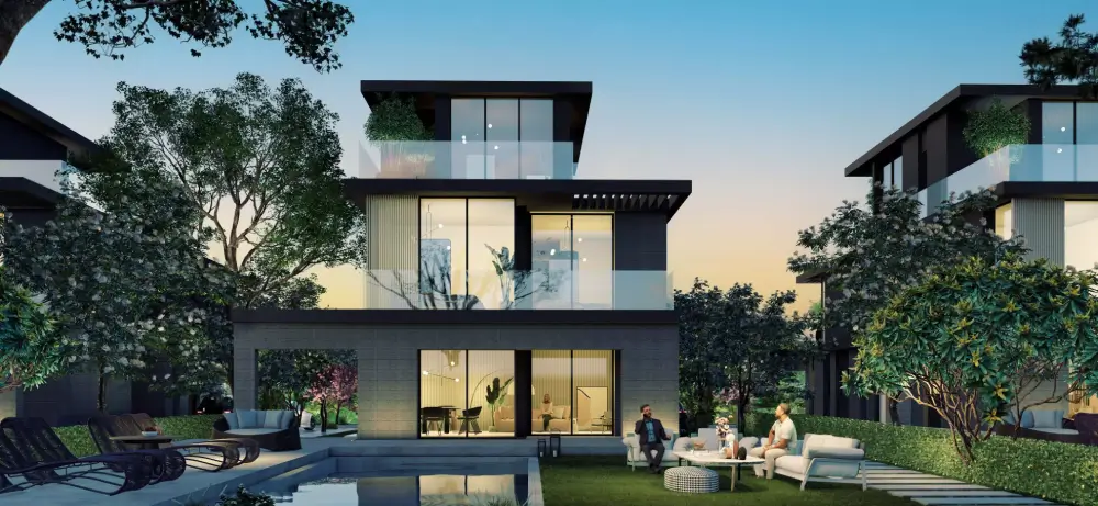 Modern architectural design at The 101 Mostakbal City