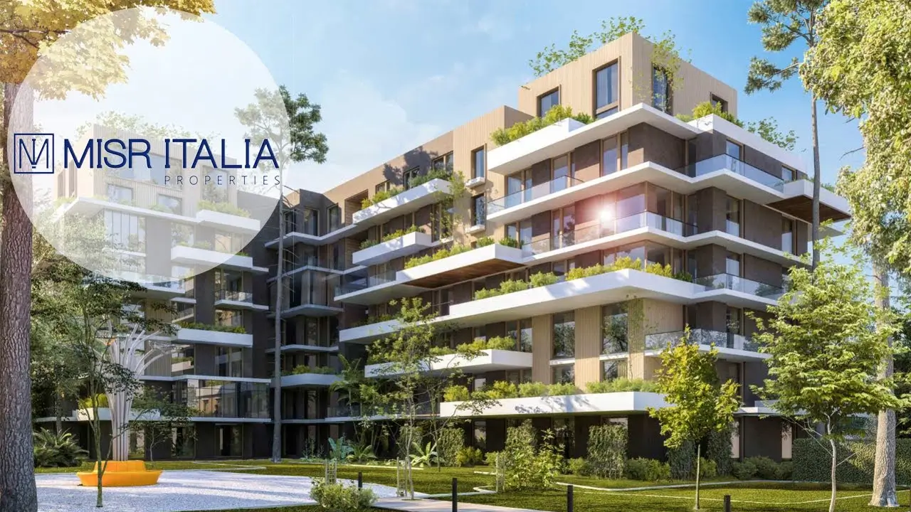 Architectural design of IL Bosco City Mostakbal City