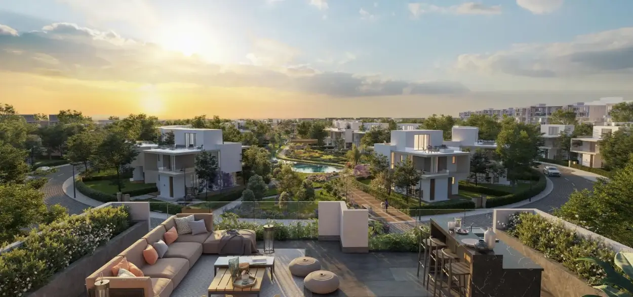 Green spaces and landscaped areas at IL Bosco City
