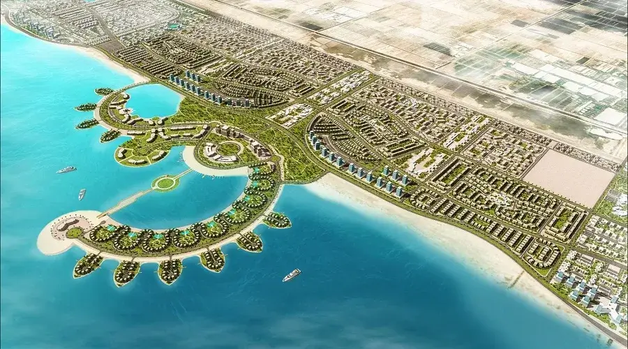 Isla New Mansoura location near the International Coastal Road