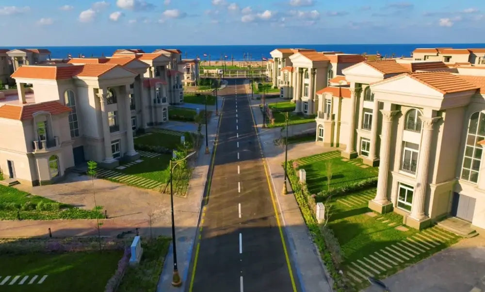 Residential buildings at Isla New Mansoura in New Mansoura City