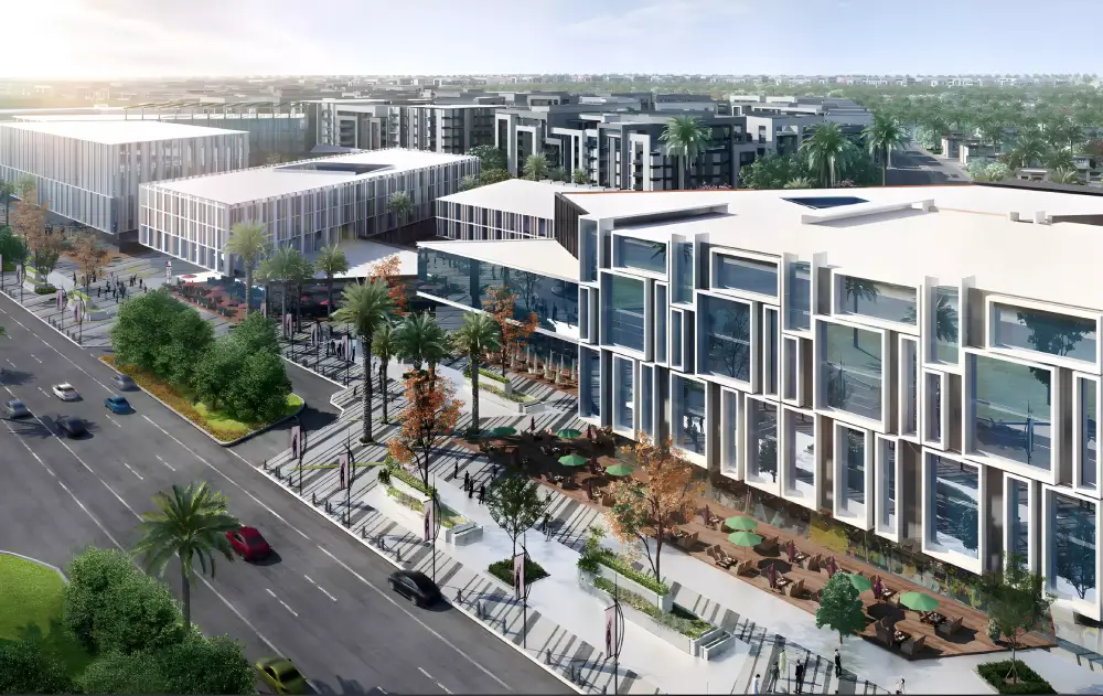 التصميم المعماري في كمبوند سوان ليك القاهرة الجديدة