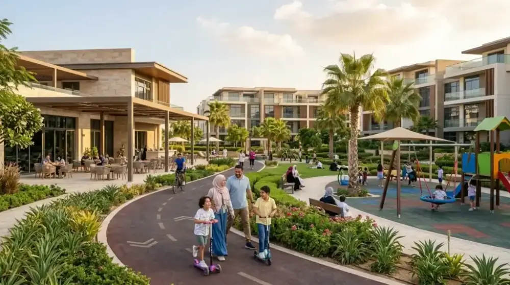 مناطق التجمعات العائلية والأنشطة الخارجية في Kayan City
