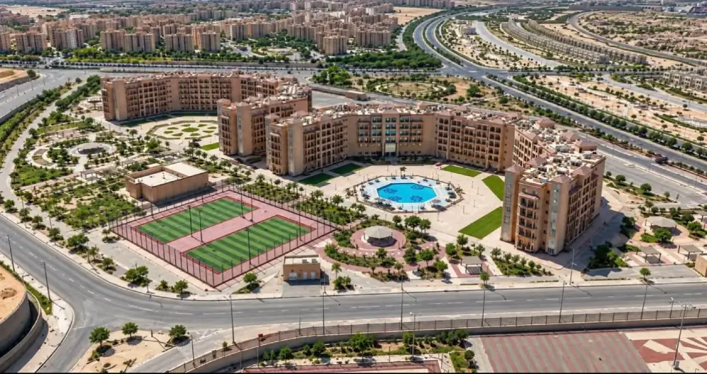 التصميم العمراني لمجتمع Evora North في كيان سيتي
