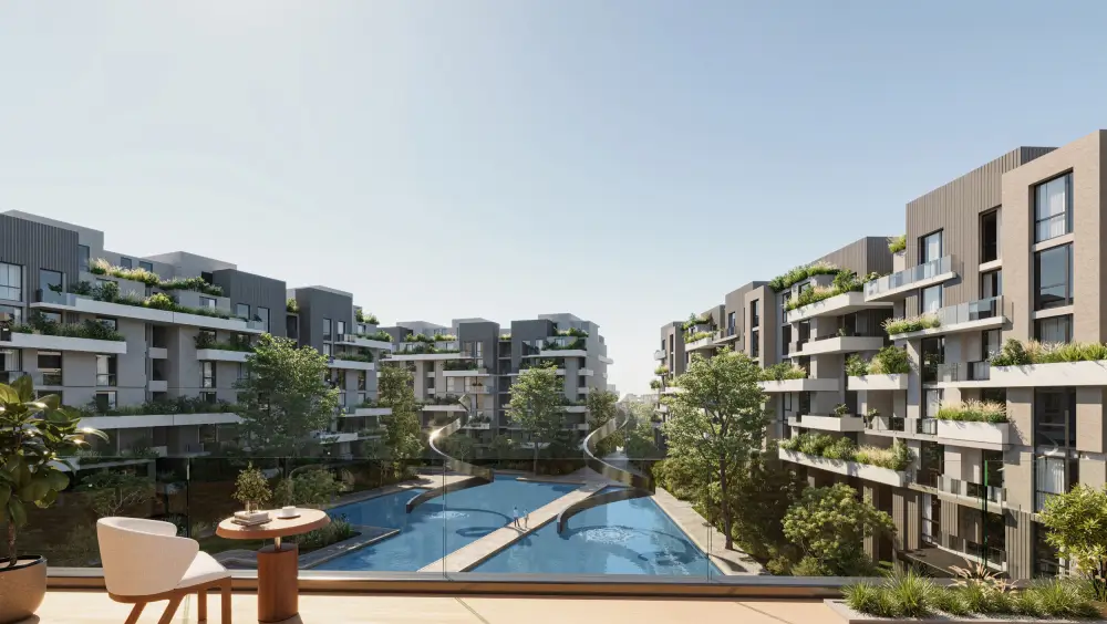 تصميم الوحدات السكنية في كمبوند Telal East New Cairo