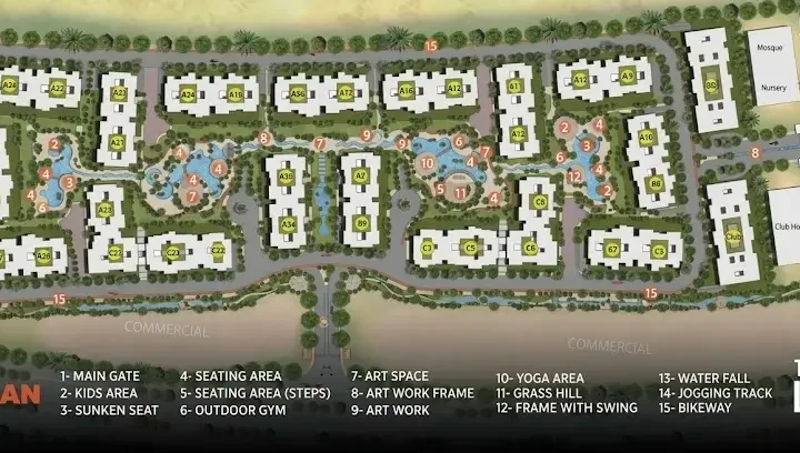 كمبوند ذا لارك ريزيدنس التجمع الخامس The Lark Residence New Cairo 2026