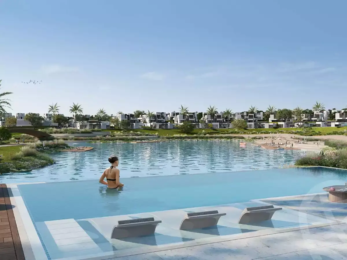 Central lagoons at Solana East New Cairo