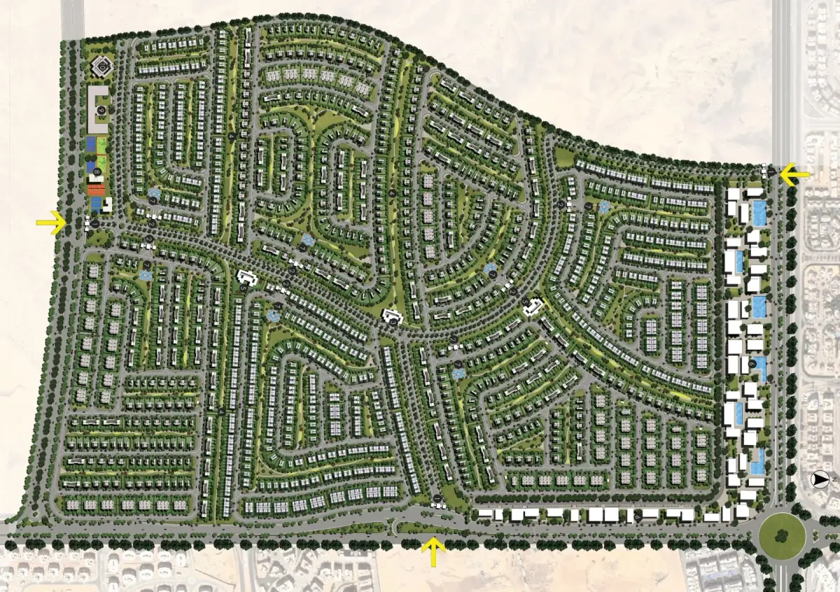 El Patio Town Location in Fifth Settlement New Cairo