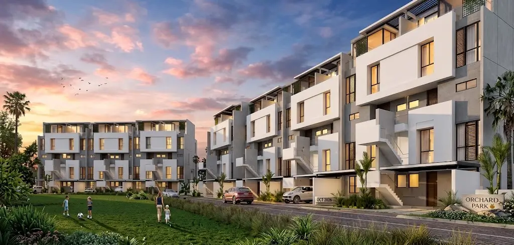Orchard Villas townhouses and standalone villas at Al Burouj