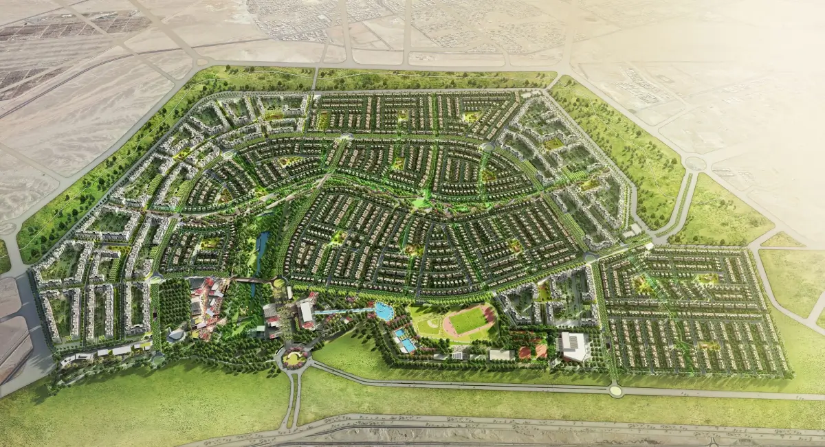 Master plan of SODIC East in East Cairo.