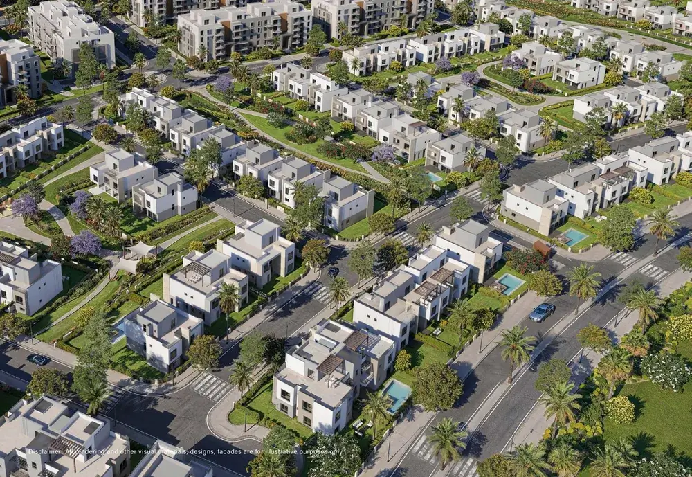 Architectural design of SODIC East Compound.